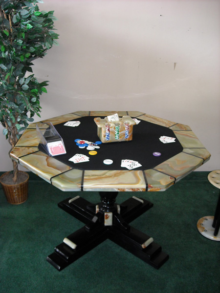 Marble Poker Table